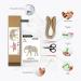 Bohemian Elephant Paper Quilling Kit for Adults - DIY Quilling Tools for Home Decor - Best Gifts - 16*20-inch - Buy Online on GoSupps.com