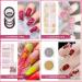 Buy Gelnail Starter Set - 48W Lamp 8 Colors Poly Gel UV Nail Polish Tips & Accessories for DIY Red Gel Nails - Buy Online on GoSupps.com