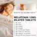 Earth's Splendor Melatonin 12 MG Bilayer Tablets Sleep Aid Supplement 60 Count - 2 Month Supply Melatonin - Buy Online on GoSupps.com