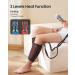 Renpho Leg Massage Device with Heat - Air Compression for Calf Thigh & Foot Pain Relief | 2 Heaters 3 Modes & Intensities - Buy Online on GoSupps.com