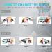 BangLong Polarized Cycling Sunglasses with 3 Interchangeable Lenses - White Blue - Buy Online on GoSupps.com