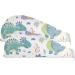 Cute Cartoon Dinosaurs Hair Towel 2 Pack | Super Absorbent Quick Dry Hair Turbans for Women & Girls - Buy Online on GoSupps.com