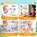 Sensory Silicone Suction Toys for Kids | 38 Pcs Building & Montessori Toy Set | Stress Relief & Travel Easter Gift | Ages 3-7 - Buy Online on GoSupps.com
