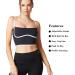 Move With You Sleeveless Padded Sports Bra Tank Top - Black, Small - Buy Online on GoSupps.com