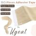 Ugeat 60cm Real Hair Tape Extensions - Blonde Invisible Adhesive 20 Pieces 50g - #60 - Buy Online on GoSupps.com