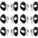Soft Gel Toe Spacers Separators - 6 Pairs for Overlapping Toes, Bunions - Men and Women - Buy Online on GoSupps.com