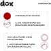 DDOXX Airmesh Dog Leash - 2m 3-Way Adjustable for All Dog Sizes - Red M (2.5 x 200 cm) - International Shipping Available - Buy Online on GoSupps.com