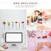 100-Piece Nail Design Tips Display Stand Holder with Double-Sided Tape - Nail Salon & Home Accessory - Buy Online on GoSupps.com