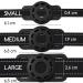 Airtag Dog Cat Collar Holder Silicone Pet Collar Case for Apple Airtag (Small Black) Small Black - Buy Online on GoSupps.com