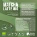 Energy Feelings Organic Matcha Latte 200g Premium Matcha Tea Powder Gluten Free No Added Sugar Organic Green Tea from Jap - Buy Online on GoSupps.com