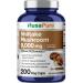 NusaPure Shiitake Mushroom Extract 9000mg 200 Veggie Capsules (Non-GMO & Gluten-Free)