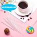 Fayme 100 Pieces 6 Inch Acrylic Lollipop Sticks Clear Reusable Acrylic Rods for Making Lollipops Cake Pops Candies Chocolates - Buy Online on GoSupps.com