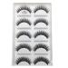 UAMOU 16 Style 10/50 Boxes 3D Mink Lashes Natural Cross False Eyelashes Long Messy Makeup Eye Lashes Faux Cils Maquillaje Cheerfully (Color : 5Pairs H 13 Size : 100 Boxes 500Pairs)