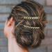 PRETTYLIFE Bridal Crystal Side Combs 2pc Set - Dark Green Wedding Hair Accessories for Women & Girls - Buy Online on GoSupps.com