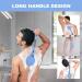 Back Brush Shower - 55cm Removable Body Brush for Gentle Peeling Easy Cleaning & Blood Circulation - Blue - Buy Online on GoSupps.com