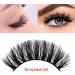 VwyuEgg False Eyelashes 3D Mink Hair Eyelashes 5 Pairs 5 Style Pure Handmade with Natural Black with Invisible Band Reusable(Roisin) - Buy Online on GoSupps.com