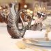 Exquisite Silverware Holder & Swan Spoon Holder | 13 Sets Red Antiquity Cutlery Accessories for Weddings Parties & Daily Use - Buy Online on GoSupps.com