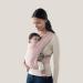 Ergobaby Embrace Cozy Newborn Essentials Baby Carrier Wrap (7-25 Pounds), Ponte Knit, Blush Pink Blush Pink Ponte Knit