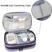 Luxja Insulin Travel Case Double Layer Insulin Bag - Purple - Buy Online on GoSupps.com