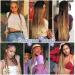 Fanyu 3 Packs 24 Synthetic Braiding Hair - Ombre Jumbo Braids Extensions for Crochet (DB-Black-Brown Blonde) - Buy Online on GoSupps.com