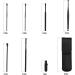 14 Pcs Ear Pick Removal Kit with Cleaning Brush and Storage Box - Black+Purple - Buy Online on GoSupps.com