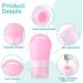 Prasacco 4-Pack Silicone Travel Bottles - 38ml Leak-Proof Refillable Containers for Shampoo Conditioner & Toiletries - Buy Online on GoSupps.com
