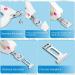 ANCIRS Acrylic Nail Clipper - Adjustable Stainless Steel Cutter for False Nail Art - White - Buy Online on GoSupps.com
