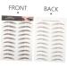 FOMIYES 10 Sheets Eyebrow 3d Sticker Stickers Waterproof Makeup Brow Sticker False Eyebrows Cosmetics 6d - Buy Online on GoSupps.com