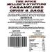 Spice Miller's Sage & Caramelised Onion Stuffing Mix 400g - Delicious Seasoning for Perfect Stuffing - Buy Online on GoSupps.com
