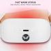 Men's Menstruation Heating Pillows | 3-Stage Temperature | Electric Waist Girdle | Warm Uterine Relief (Girlish White) - Shop Now! - Buy Online on GoSupps.com