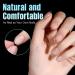 TOMICCA Short Almond Nail Tips - 240Pcs Half Matte Soft Gel & Acrylic Pre-Shaped Full Cover Nails for Nail Extensions - 12 Sizes Available - Buy Online on GoSupps.com