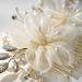 SWEETV Flower Bride Wedding Hair Comb Pins | Pearl Bridal Hair Pieces | Leaf Hair Accessories | White Gold Side Combs for Women and Girls - Buy Online on GoSupps.com