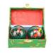 Kisbeibi Baoding balls 4.45cm/1.75 inch Chinese Baoding balls with box Feng Shui Tai Chi Dragon and Phoenix Baodingkugeln health balls Fingers training meditation relaxation green dragon and phoenix