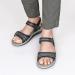 Orthofeet Paloma 9 Black Women's Arch Support Sandals - Heel and Foot Pain Relief - Buy Online on GoSupps.com