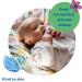 Rainbow Cotton Baby Wipes - 25 Eco-Friendly 15x15 cm Heavy Fabric Wipes for Gentle Care - Buy Online on GoSupps.com