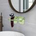XUCHEN Razor Hanger | Punch-Free Razor Holder Hook for Razors Towels & Loofah - Brown | Shop Internationally - Buy Online on GoSupps.com