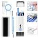 Revolutionary 7-in-1 Cleaner Kit for Airpods 1/2/3/ Pro Headphones Earbuds and Case & Keyboard, Deep Cleaning Tools with Screen Cleaner for iPhone, Wireless Bluetooth Earphones,Laptop and Camera 7 in1-Blue
