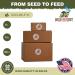 Dried Natural Alfalfa Hay for Rabbits, Guinea Pigs, Chinchillas & Ferrets - Protein and Fiber-Rich Food - 5 lb Pack - Healthy Pet Food - Buy Online on GoSupps.com