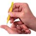 FAUDE Pointed Tweezers - Precision Stainless Steel 10cm for Splinters Thorns & Ingrown Hairs - Yellow - Buy Online on GoSupps.com