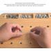 Finger Exerciser Board Flexible Fine Wood Insert Board with Screw Twisting Exercise Hand Rehabilitating Device for Fingers - Buy Online on GoSupps.com