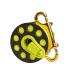 Trident Finger Spool with Handle - Folding Handle Finger Scuba Diving Reel with Fluorescent Yellow Line Large, 160' Line
