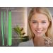 Professional Green Slanted Tweezers for Hair Plucking | 10 cm 4 mm | International Shipping Available - Buy Online on GoSupps.com