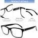 Buy SIGVAN 6 Pack Blue Light Blocking Reading Glasses for Men & Women - Anti Eyestrain Spring Hinge Readers (2.0x Black) - Ship Internationally - Buy Online on GoSupps.com