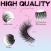 Losha Lashes 14 Pairs Fluffy Cat Eye 3D False Eyelashes | Soft & Comfortable Fake Lashes for Stunning Eyes - Buy Online on GoSupps.com