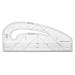 Liquidraw Pattern Maker Pattern Marking Quilting Ruler - Metric Clear