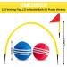 Kovot Giant Kick Croquet Game Set with Inflatable Balls, Wickets & Finish Flags - Buy Online on GoSupps.com