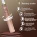 Buy GuruNanda Steel Sonic Toothbrush - Rechargeable 5 Modes Smart Timer & Replacement Heads - Rose Gold | International Shipping Available - Buy Online on GoSupps.com