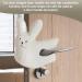 Buy Cute Rabbit Door Stopper | Child Locking Door Clamp Protection for Kids | Safe & Decorative Door Handle Protection - Buy Online on GoSupps.com