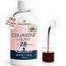 Collag ne hydrolys liquide buvable avec NAD+ et acide hyaluronique pour femmes - 13 g par dose - peau cheveux et ongles - Go t framboise-citron - Suppl ment de beaut 500 ml (1 mois)
