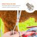 Minkissy Metal Shear Onion Cutter for Animal Hair Cutting - 10 Pack Enhances Shearing Efficiency - Buy Online on GoSupps.com